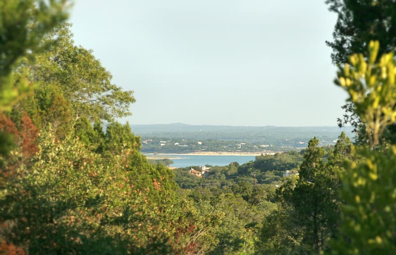 Best view of Canyon Lake from the Stargazer balcony