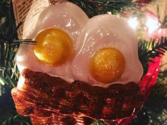 Bacon and Egg Christmas tree orinament